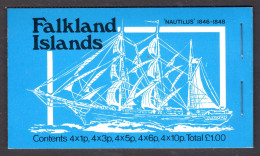 FALKLAND ISLANDS - 1979 MAIL SHIPS BOOKLET SG SB3 FINE MNH ** - Falklandeilanden