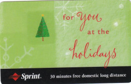 US, Sprint, For You At The Holidays & Christmas - Sprint