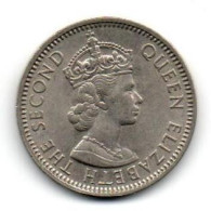 NIGERIA - 1 Shilling - Elizabeth II (1st Portrait) KM# 5 - 1959 - Coin XF++ - Nigeria