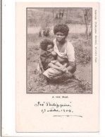 LES PHILIPPINES - OCTOBRE 1904 -  A HOT MEAL - MERE ET SON ENFANT - - Philippines