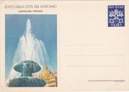 VATICANO - CARTOLINA L. 13 -  STATO DELLA CITTA' DEL VATICANO - CARTOLINA POSTALE - 1949 - Entiers Postaux