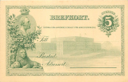 Suede - Entier Postal 1897 - Suède