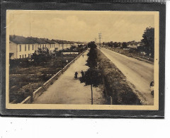 38- LE PEAGE-du-ROUSSILLON-Une Vue Panoramique De La ROUTE NATIONALE En 1940 - Roussillon