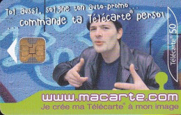 F1179B  10/2001 - MACARTE.COM " Auto-promo " - 50 OB2 - 2001