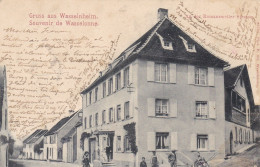 WASSELNHEIM - WASSELONNE - BAS-RHIN - (67) - TRES RARE CPA PRECURSEUR ANIMEE -  AN DER ROMANSWEILER STRASSE... - Wasselonne