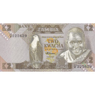 Zambie, 2 Kwacha, NEUF - Sambia