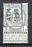 140 Voorafstempeling Op Nr 53 - ATH 1898 - Positie A - Roller Precancels 1894-99