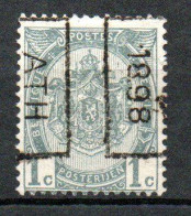 140 Voorafstempeling Op Nr 53 - ATH 1898 - Positie B - Roller Precancels 1894-99