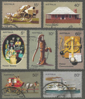 Australia. 1972 Pioneer Life. Used Complete Set. SG 523-529 - Oblitérés