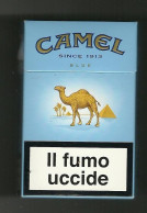Tabacco Pacchetto Di Sigarette Italia - Camel Blue 1 Da 20 Pezzi - Vuoto - Empty Cigarettes Boxes