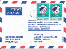 Sri Lanka Air Mail Cover Sent To Germany 2001 - Guatemala