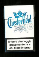 Tabacco Pacchetto Di Sigarette Italia - Chesterfield Blue 1 Da 20 Pezzi - Vuoto - Empty Cigarettes Boxes
