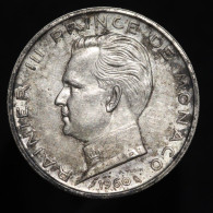 Monaco, Rainier III, 5 Francs, 1960, Argent (Silver), SPL (UNC), KM#141, G.MC152 - 1960-2001 Nouveaux Francs