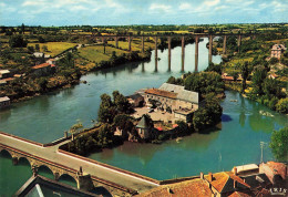 L'isle Jourdain * Vue Sur Le Viaduc * Route - L'Isle Jourdain