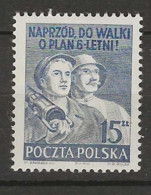 1950 MNH  Poland, Mi 562 Postfris** - Neufs