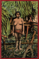 PHILIPPINES  - MANGYAN - WOMAN - MINDORO - 1915 PC - Philippines