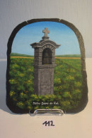 C112 Plaque De Schiste Notre Dame De Hall - Obj. 'Souvenir De'