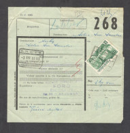 Belgium Parcel Railway Document DC1985 Bulletin  D’Expedition With Parcel Stamps (268) - Dokumente & Fragmente