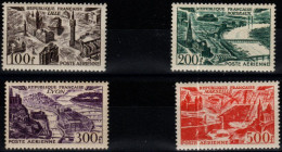 FRANCE - Poste Aérienne N° 24 à 27 "VUES STYLISEES DE GRANDES VILLES" Neuf LUXE**. Bas Prix, à Saisir. - 1927-1959 Mint/hinged