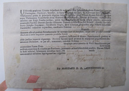 Académie De POITIERS, 1735 - Diplôme De Bachelier - Diplômes & Bulletins Scolaires