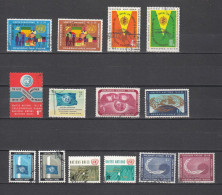 NATIONS  UNIES  NEW-YORK     1962   N° 96 à 109   OBLITERES   CATALOGUE YVERT&TELLIER - Used Stamps