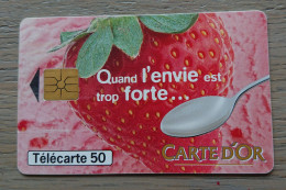 France -  1997 - Télécarte 50 Unités - Carte D'or " Quand L'envie Est Trop Forte " - 1997