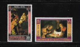 NOUVELLES HEBRIDES  ( DIV - 209 )  1974  N° YVERT ET TELLIER  N°  404/405     N** - Ongebruikt