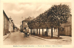 -dpts Div -ref-BL487- Val D Oise - Marly La Ville - Place Du Brelan - Rue D Amont - - Marly La Ville