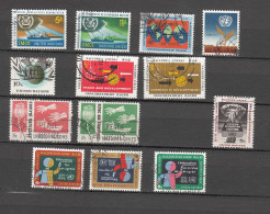 NATIONS  UNIES  NEW-YORK     1964  N° 119 à 132 OBLITERES   CATALOGUE YVERT&TELLIER - Used Stamps