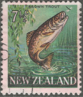 New Zealand. 1967-70 Definitives. 7½c Used. SG 871 - Used Stamps