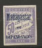 MADAGASCAR  N° 6 NEUF* CHARNIERE  / Hinge / MH - Timbres-taxe