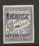 MADAGASCAR  N° 6 NEUF* CHARNIERE  / Hinge / MH - Segnatasse