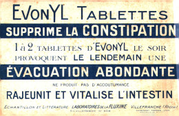 Lab F  > Buvard >Très Vieux > Laboratoire  De La Fluxine >  Evonyl   >  (N= 1) >  Réf: 1/12/2023 - Produits Pharmaceutiques