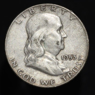 Etats-Unis / USA, Franklin, Half Dollar, 1953, D - Denver, Argent (Silver), TTB+ (EF), KM#199 - 1948-1963: Franklin