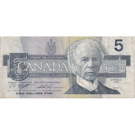 Billet, Canada, 5 Dollars, 1986, KM:95b, B - Kanada