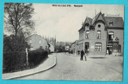 * Neerpelt - Pelt (Limburg) * (Drukkerij Jacobs) Hotel Du Lion D'or, Unique, Animée, Zeldzaam, Vélo, TOP, Rare - Neerpelt