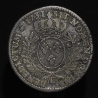 France, Louis XV, 1/2 Ecu, 1731, E - Tours, Argent (Silver), TB (F), KM#, G.313 - 1715-1774 Louis  XV The Well-Beloved