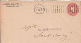 Etats Unis Entier Postal Privé Palestine 1902 - 1901-20