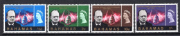Bahamas 1965 Churchill Commemoration Set VLHM (SG 267-270) - 1963-1973 Ministerial Government