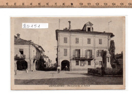 Delcampe - 20151  VEROLENGO MONUMENTO AI CADUTI 1936 - Autres Monuments, édifices