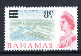 Bahamas 1966 Decimal Currency Overprints - 8c On 6d Development MNH (SG 278) - 1963-1973 Autonomie Interne