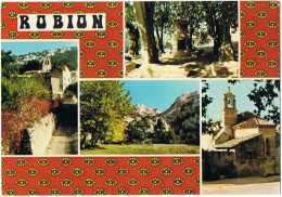 CPM..84..ROBION..VAUCLUSE..VILLAGE PROVENCAL AU PIED DU LUBERON - Robion