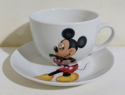 71291 Tazza Con Piattino In Ceramica Disney - Topolino - Cups