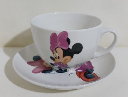 71292 Tazza Con Piattino In Ceramica Disney - Minni - Tassen