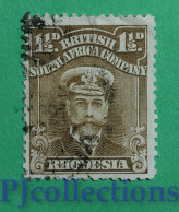 S771- BRITISH SOUTH AFRICA COMPANY 1913 KING GEORGE V 1 1/2d USATO - USED - Other & Unclassified