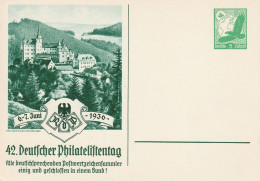 Allemagne Entier Postal Illustré 1936 - Enteros Postales Privados