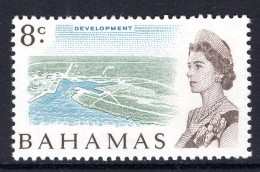 Bahamas 1967-71 Pictorials - Whiter Paper - 8c Development MNH (SG 300a) - 1963-1973 Ministerial Government