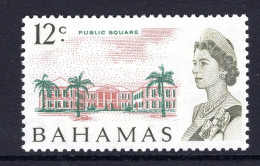 Bahamas 1967-71 Pictorials - Whiter Paper - 12c Public Square HM (SG 303a) - 1963-1973 Interne Autonomie