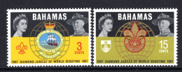 Bahamas 1967 Diamond Jubilee Of World Scouting Set LHM (SG 310-311) - 1963-1973 Interne Autonomie