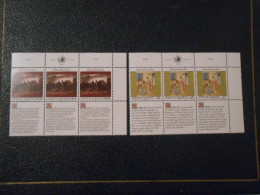 NATIONS-UNIES VIENNE YT112/117 DECLARATION DES DROITS DE L'HOMME (II)** - Unused Stamps